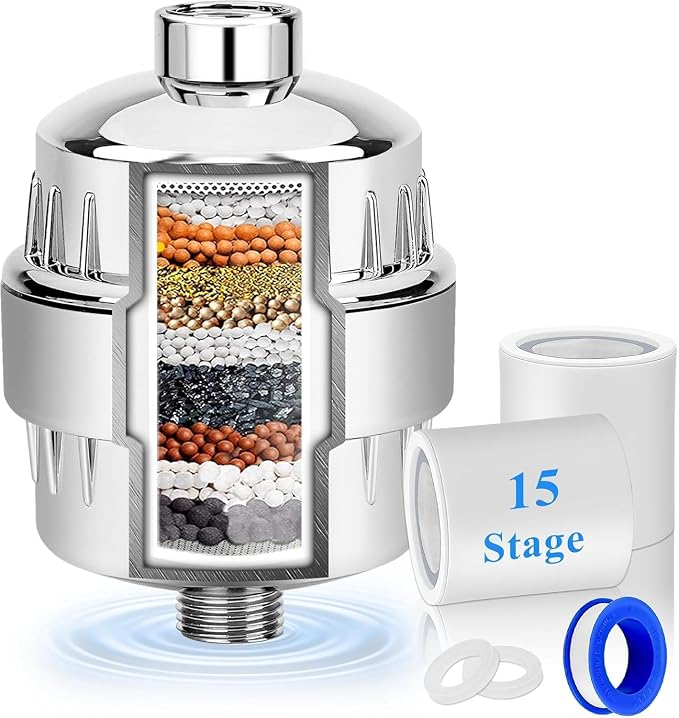 15 Stage Filtered Shower Head