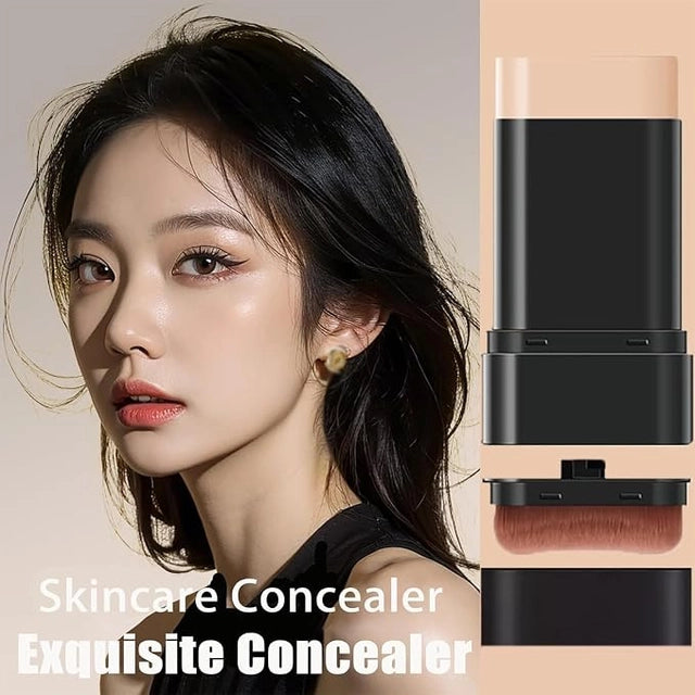 2-in-1 Glass Skin Foundation Stick – Buildable Coverage