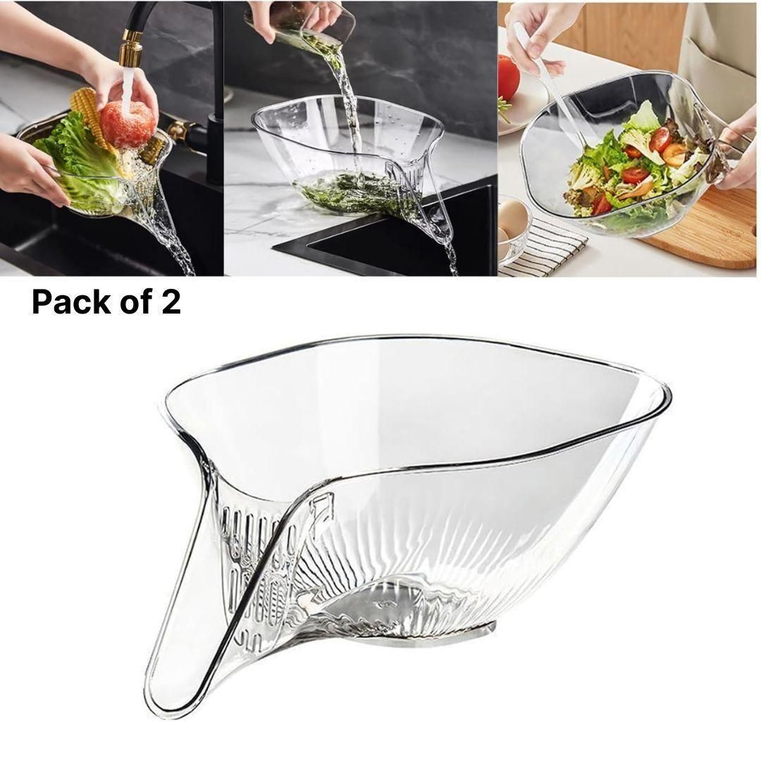 KARTIGO kitchen sink drain strainer basket funnel, pack of 2