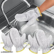 Heat-Resistant Dishwashing Gloves – Reusable Kitchen Cleaning Gloves