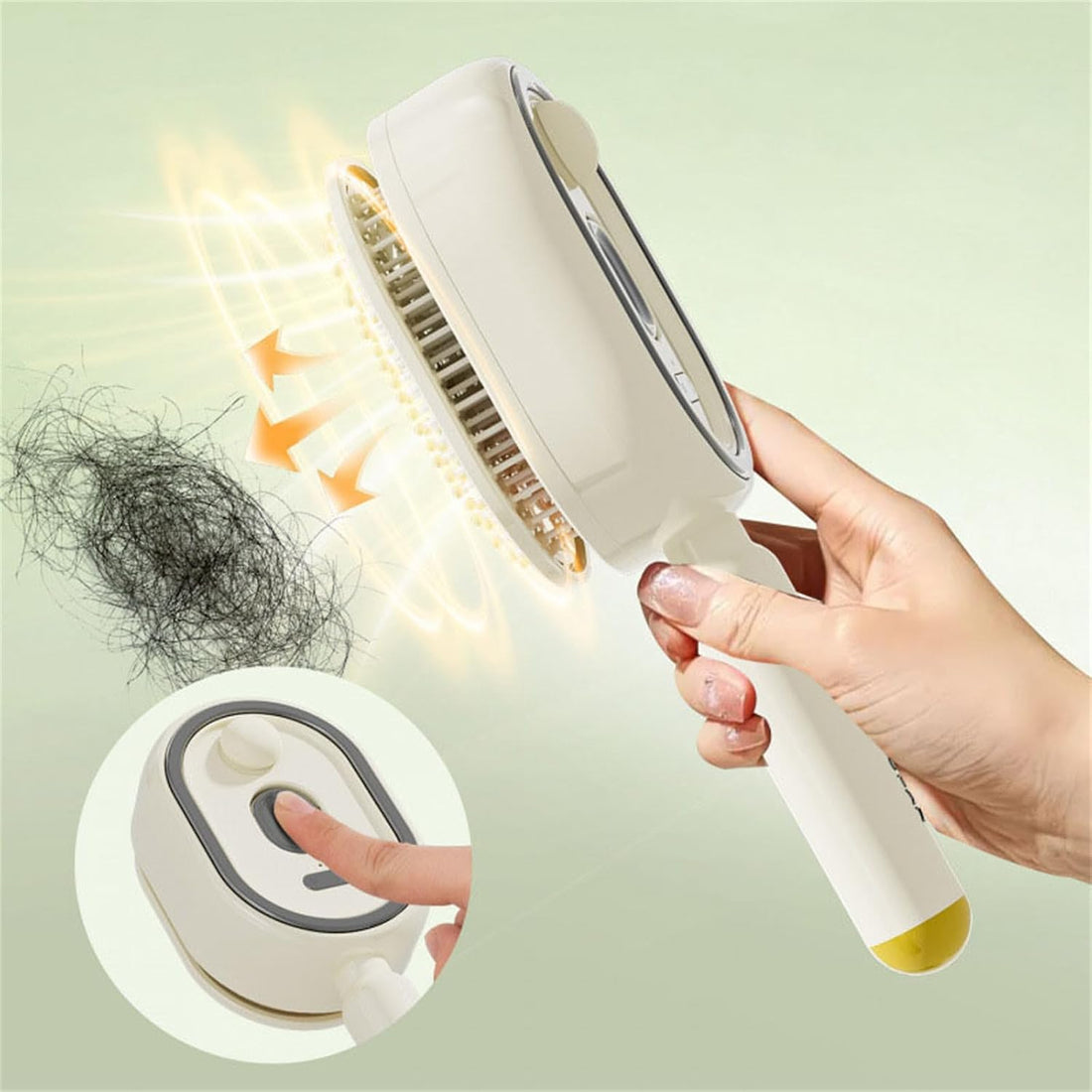 3-in-1 Electric Mist Hairbrush