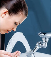 2-in-1 Splash Filter Kitchen Faucet Extension – Stainless Steel