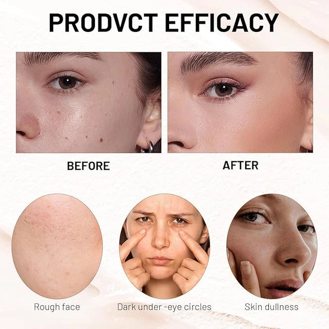 2-in-1 Glass Skin Foundation Stick – Buildable Coverage