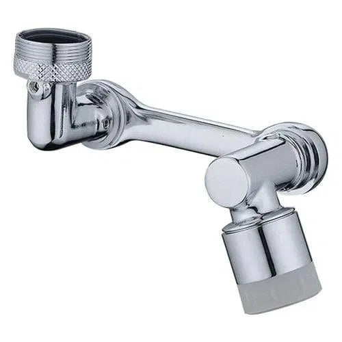 2-in-1 Splash Filter Kitchen Faucet Extension – Stainless Steel