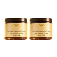 Saffron Glow Gold Cream 24K Radiance Formula – Hydrating Face Cream for Glowing, Smooth & Nourished Skin | 100g